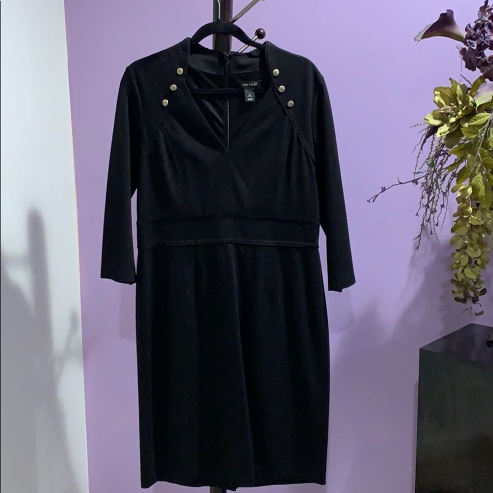 WHBM Fully lined black dress size 14